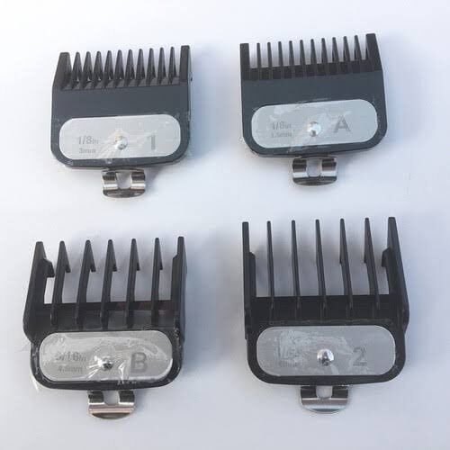 Bộ 4 cữ gá thép tông đơ cắt tóc