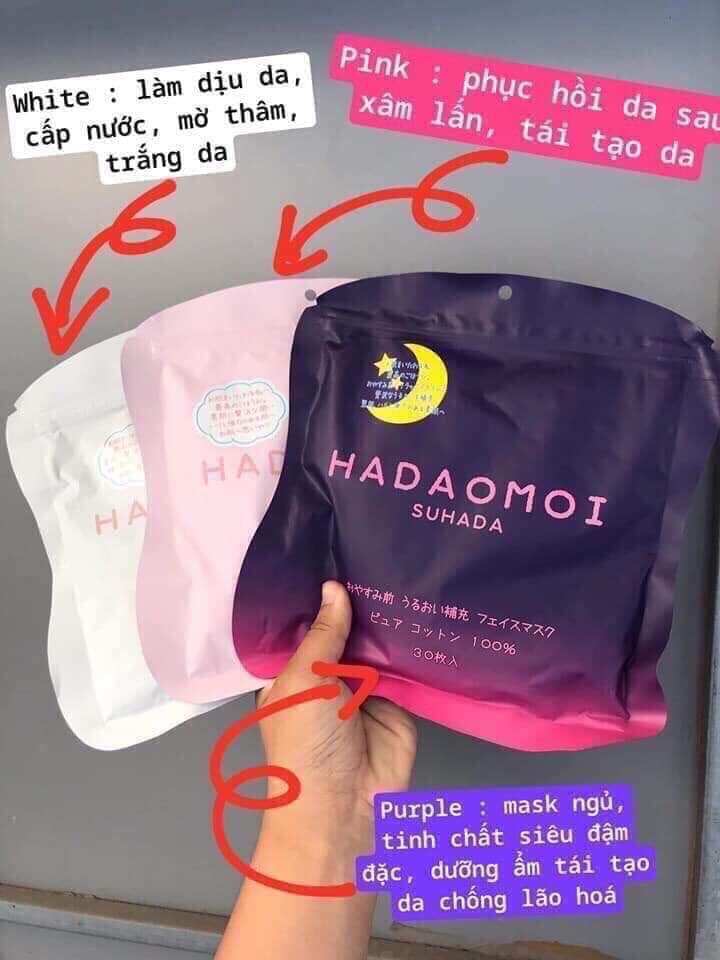 Mặt nạ Hadaomoi túi 30 miếng Nội địa Nhật