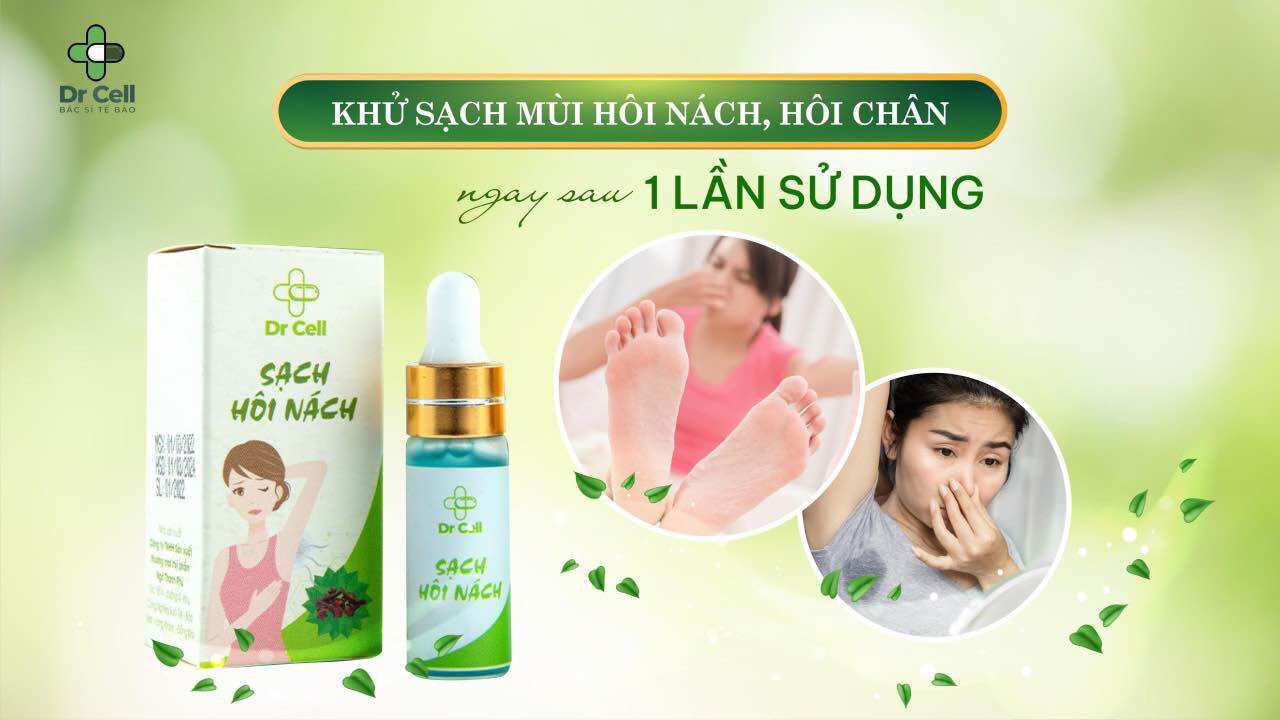Sạch Hôi Nách DR CELL 10ml