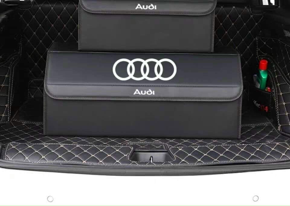 Thùng hộp da đựng đồ gấp gọn để cốp oto