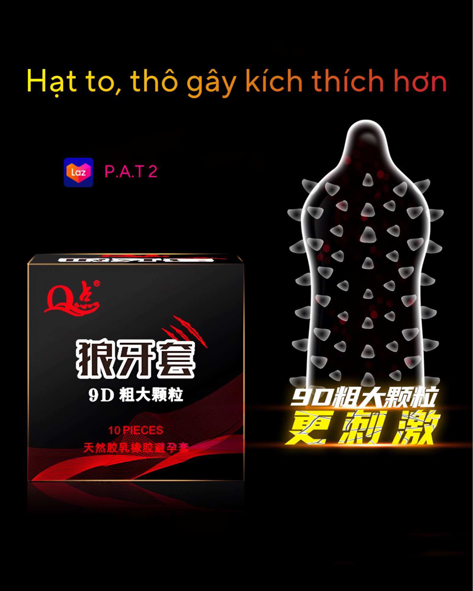 Bao cao su băng lửa hộp 10c