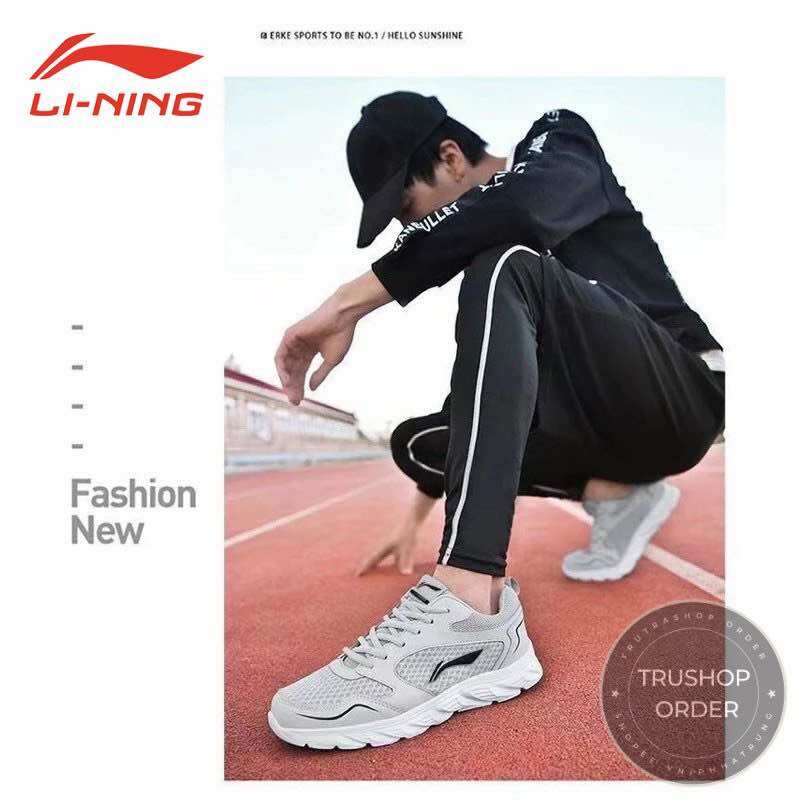 Giày chạy bộ thể thao Lining siêu nhẹ êm cao cấp