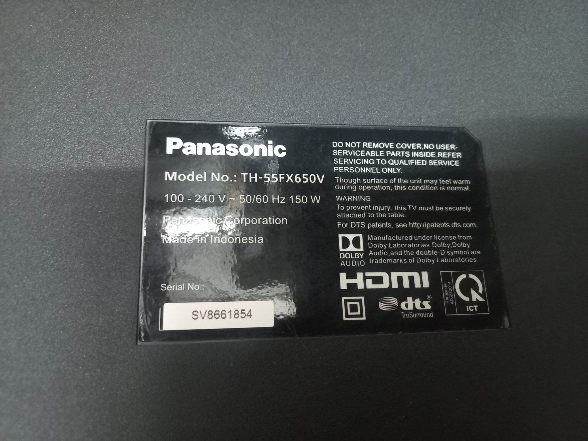 Android tivi Panasonic 55in model 55FX650V Hệ điều hành Android kết nối wifi intenet blutut xem youtube trực tiếp