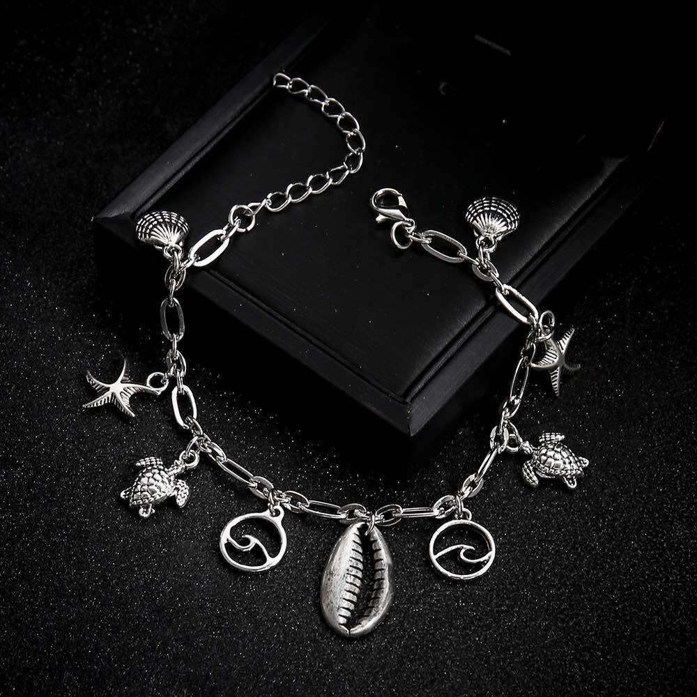 Vòng lắc chân hình con ốc - Arora boutique
