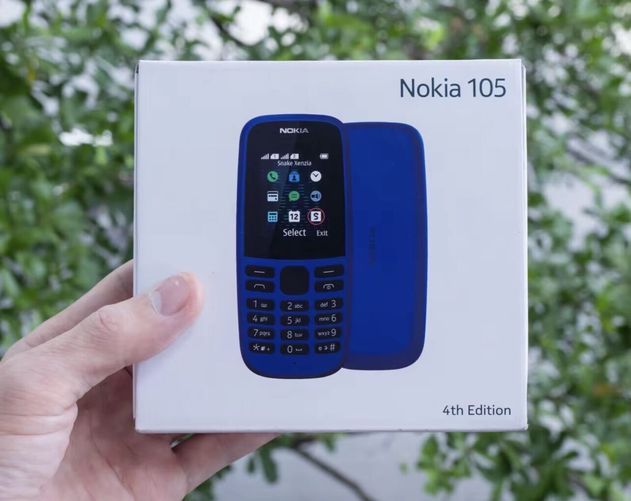 Điện Thoại Nokia 105 (2019) 2 Sim - Hàng Mới Chính Hãng Fulbox