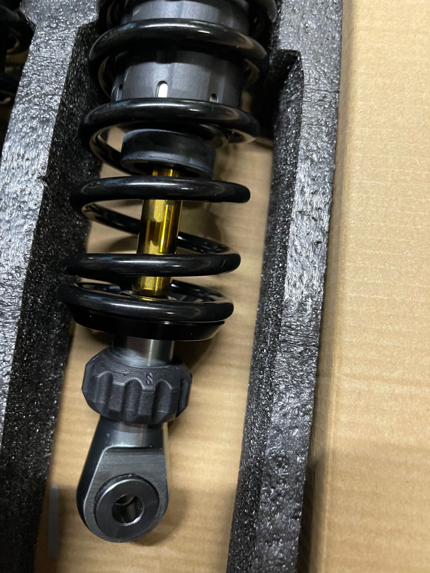 Phuộc nhún nitron ohlins gắn xe sirius taurus max cub