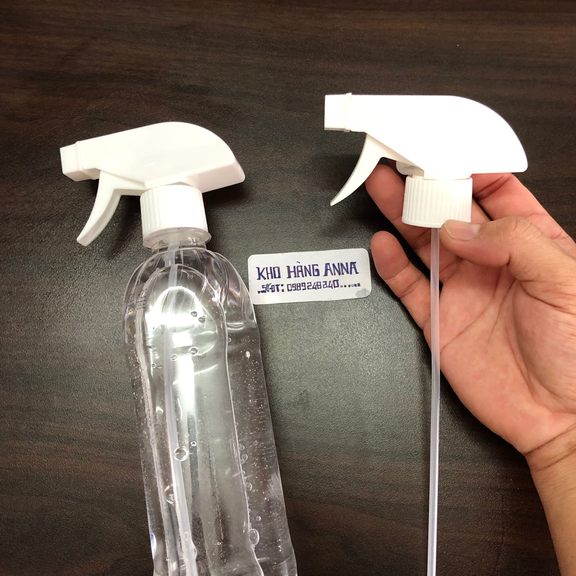 ComBo 10 Đầu bóp xịt phun sương / xịt tưới cây / xịt cồn / xịt khuẩn nước rửa tay - Set 10 Đầu có bóp xịt + ống kèm theo mỗi đầu 25cm - Xịt nước phun sương f24 / phi 28
