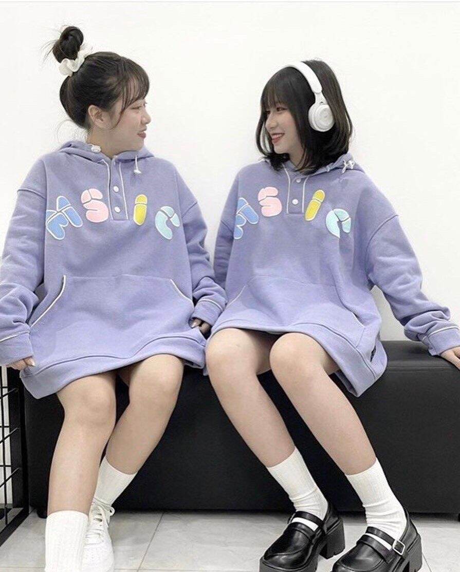 Áo hoodie local brand MSIC form rộng