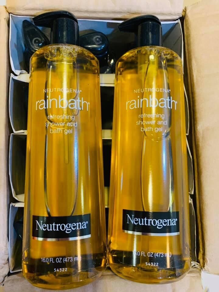 Sữa tắm neutrogena rainbath refreshing shower and bath gel 473ml - usa