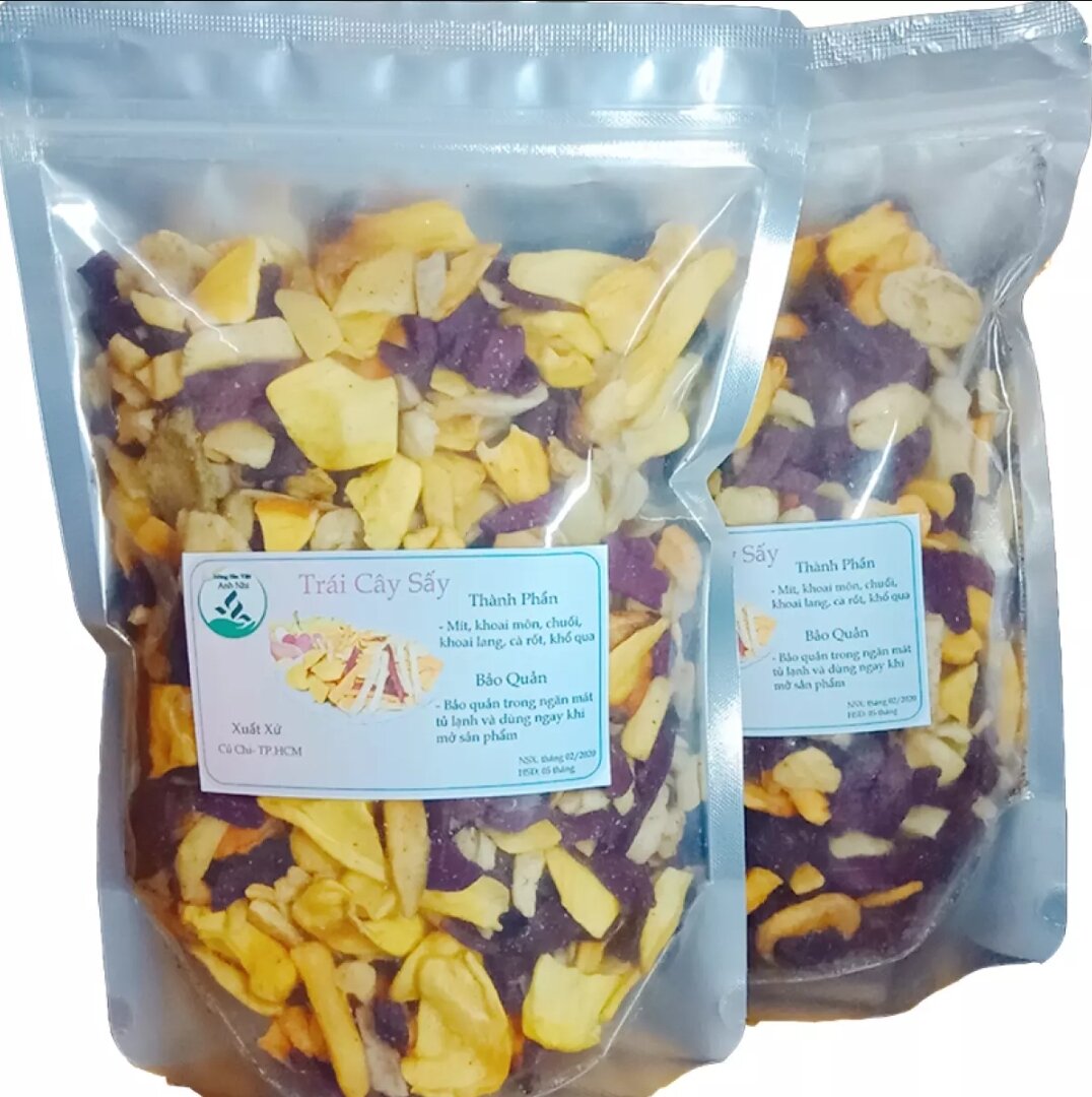 1kg Trái cây sấy vỡ