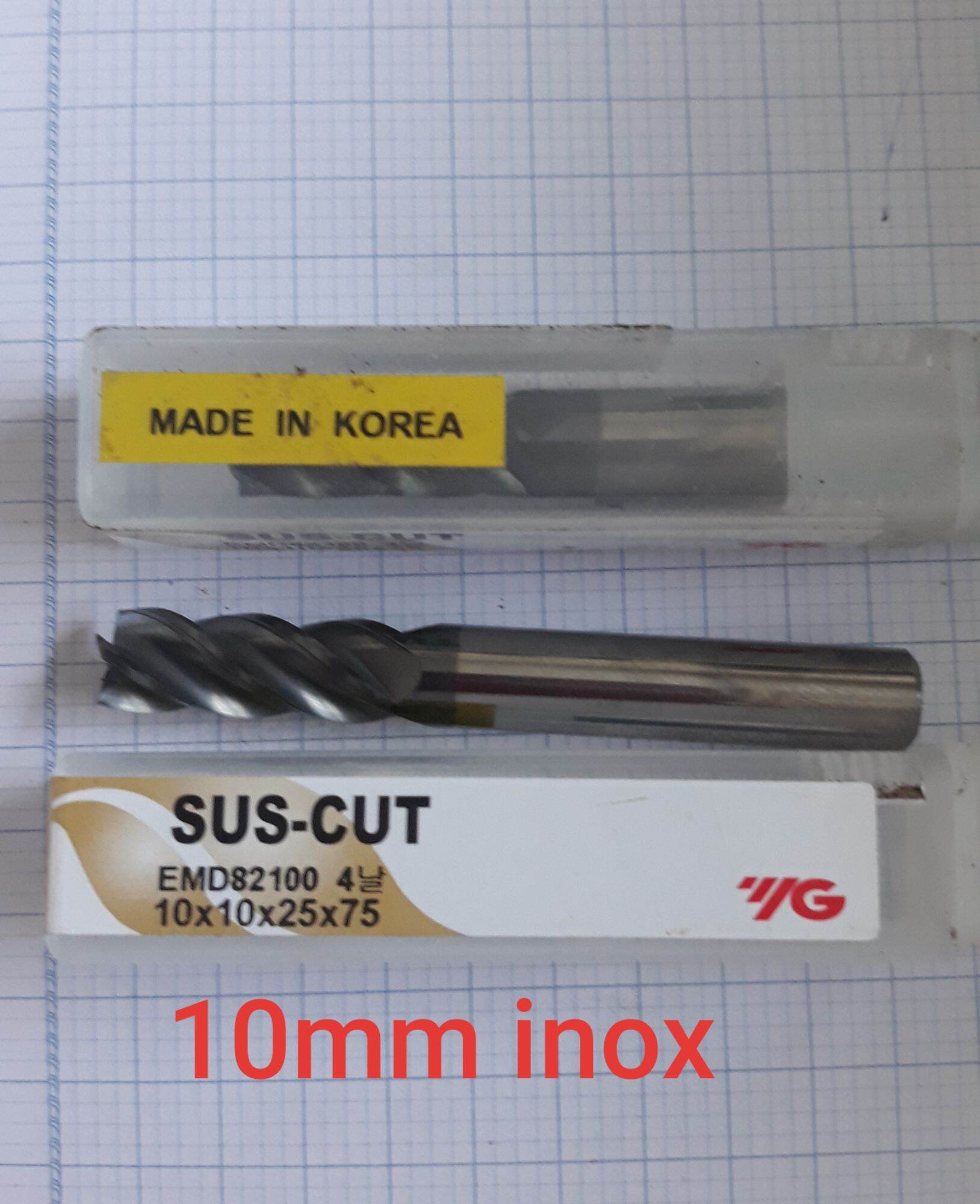[HCM] Mũi phay ngón, mũi phay thẳng sắt, inox