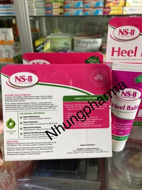 Kem bôi nứt gót,rạn da-ns-8 heel balm