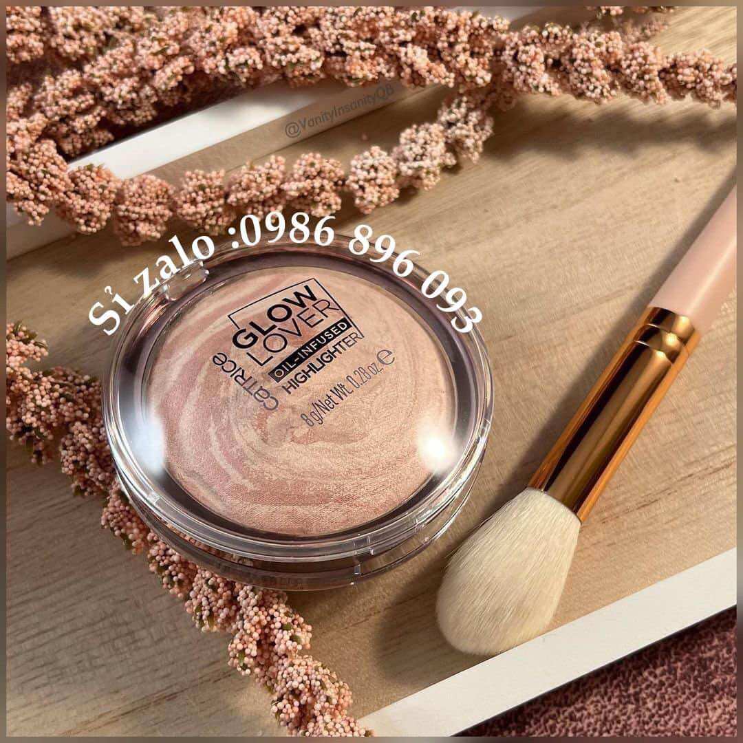 Phấn highlight bắt sáng Catrice High Glow Mineral Highlighting Powder 010 Light Infusion 8g