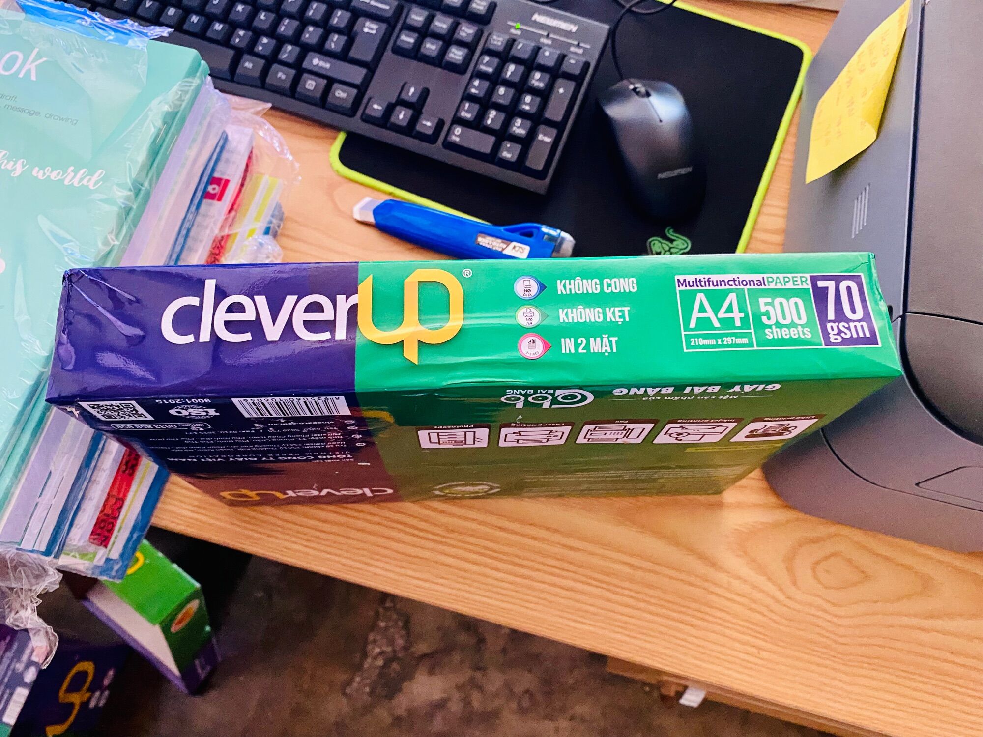 Giấy A4 CeverUp ĐL 70