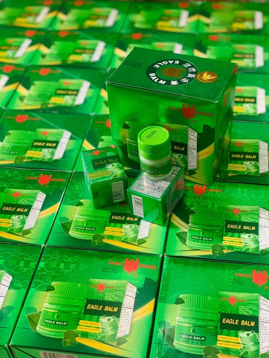 [Date 2027] Dầu Cù Là Xanh Mỹ Con Ó Eagle Balm 19,8gr