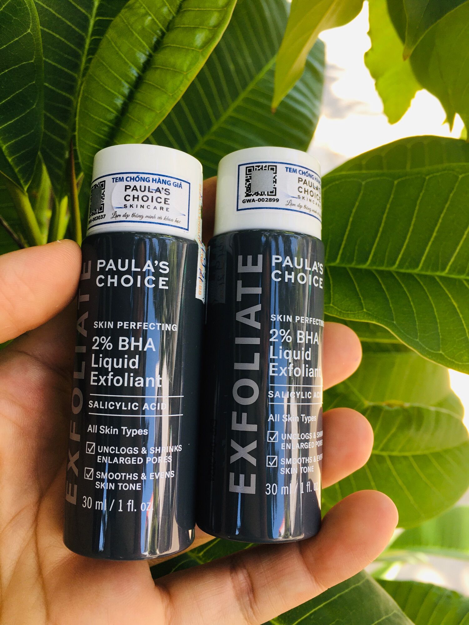 Paula’s Choice Skin Perfecting 2% BHA Liquid Exfoliant Dung Dịch Tẩy Da Chết Skin Perfecting 30mL