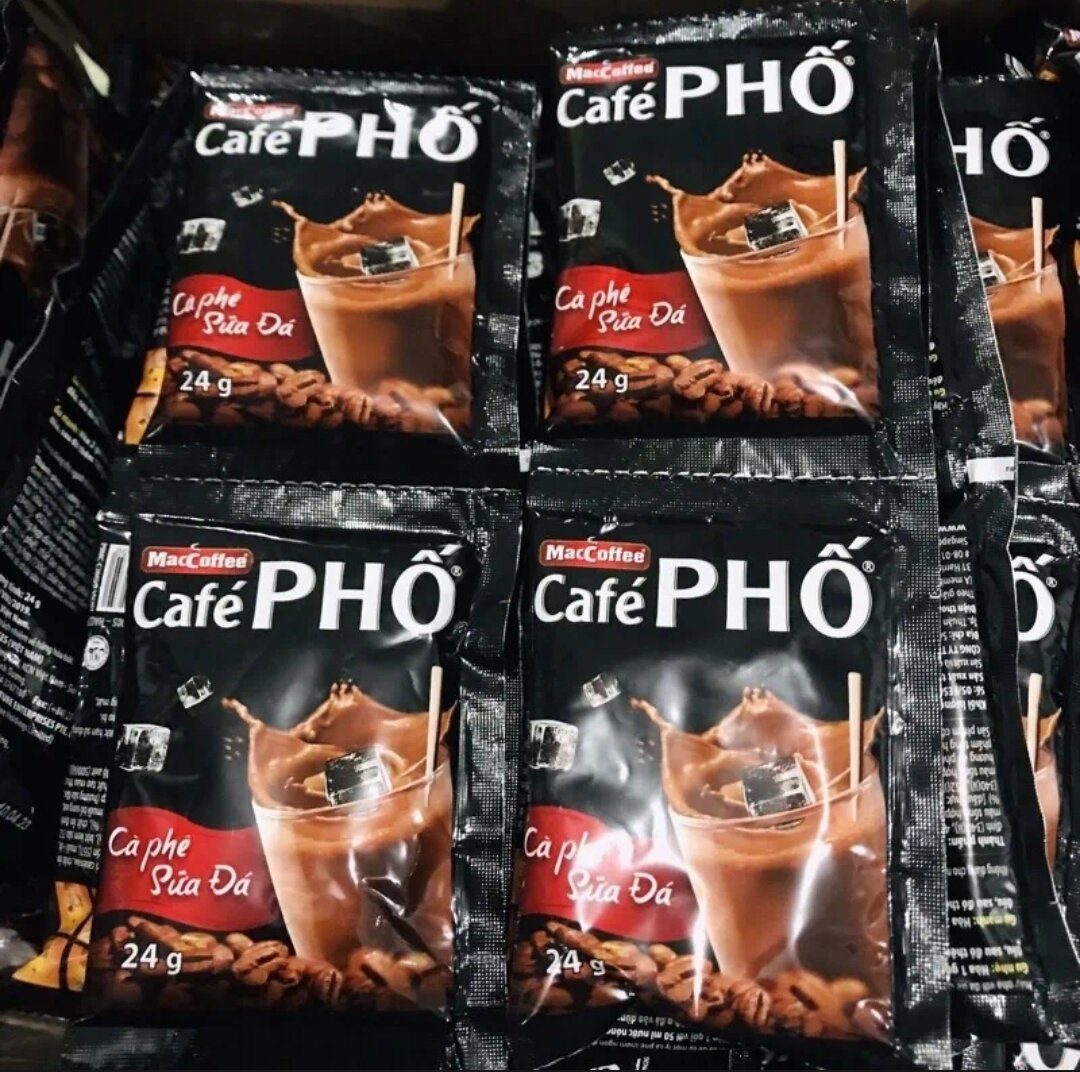 Cà Phê PHỐ sữa đá [ 1 Hộp 10 gói ]