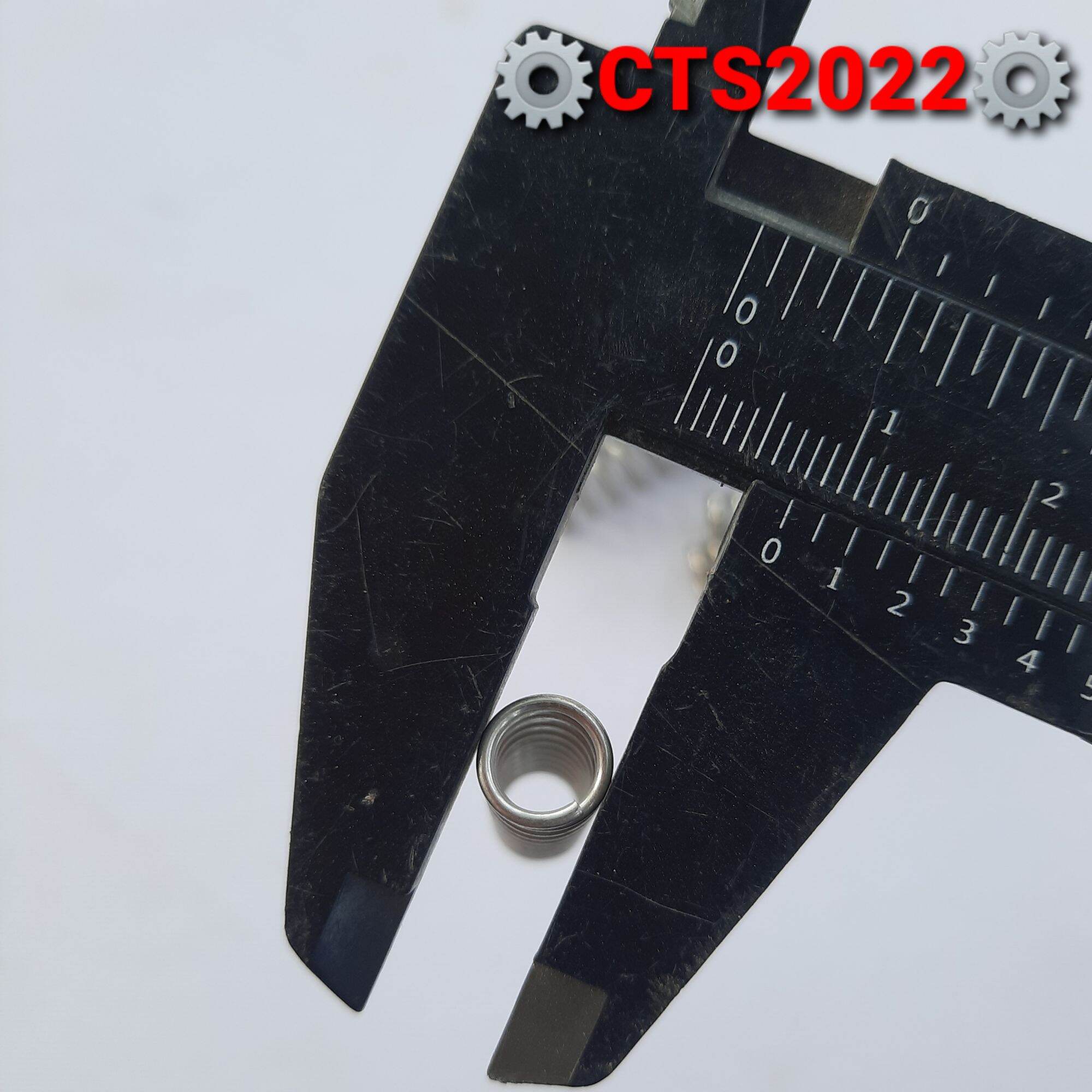 Lò xo nén inox304 phi 8mm sợi 1mm