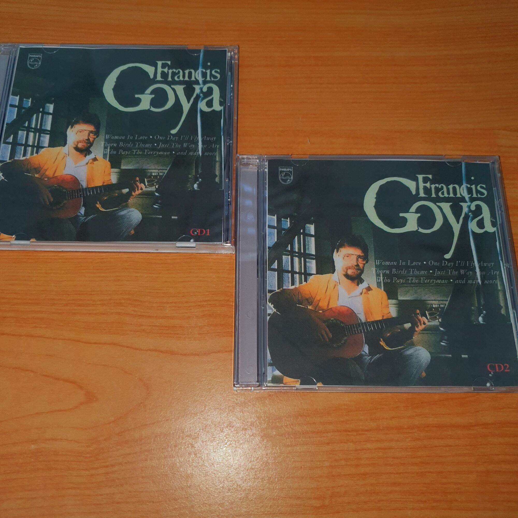 Bộ 2 Đĩa CD hòa tấu guitar Francis Goya