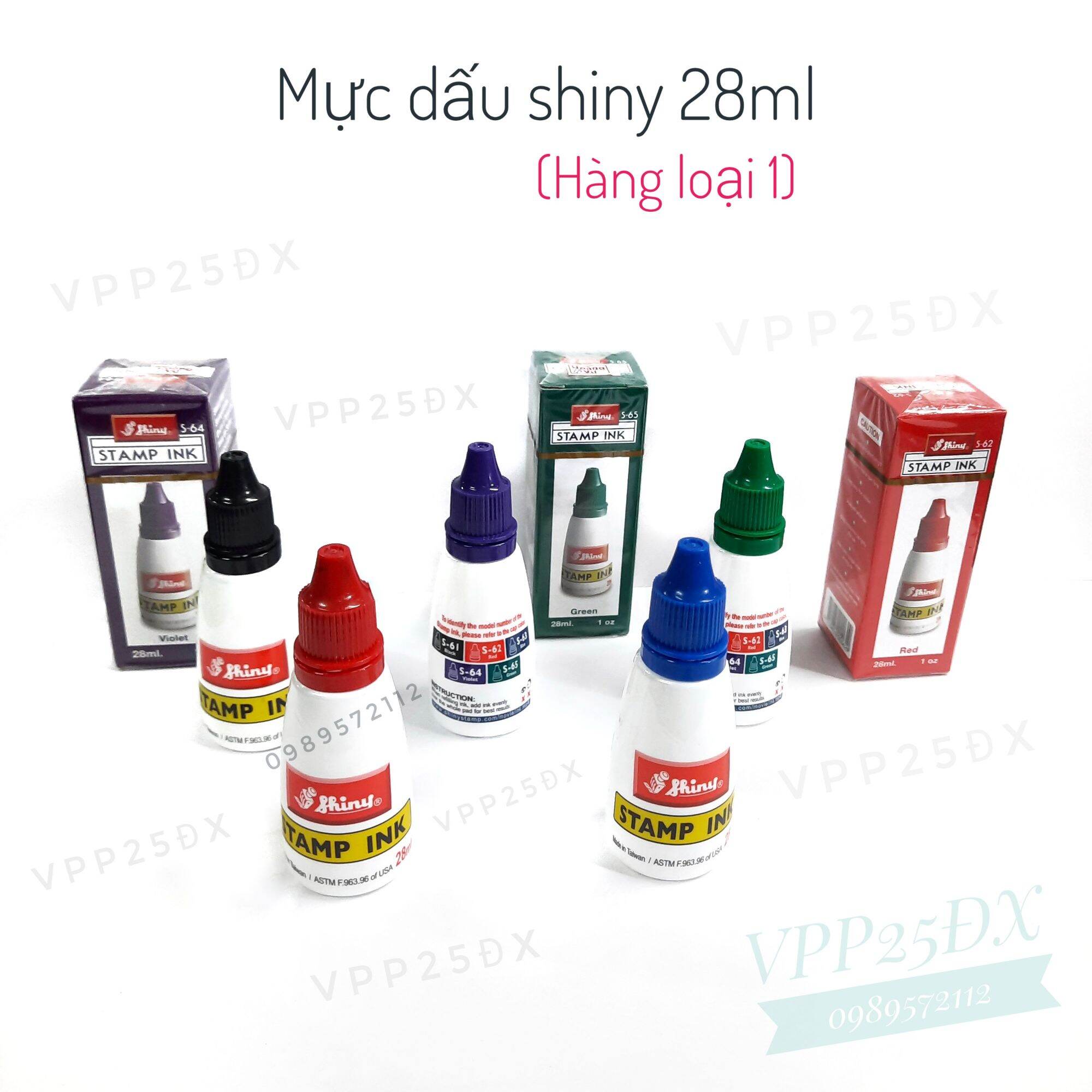 Mực dấu shiny 28ml (1 lọ).