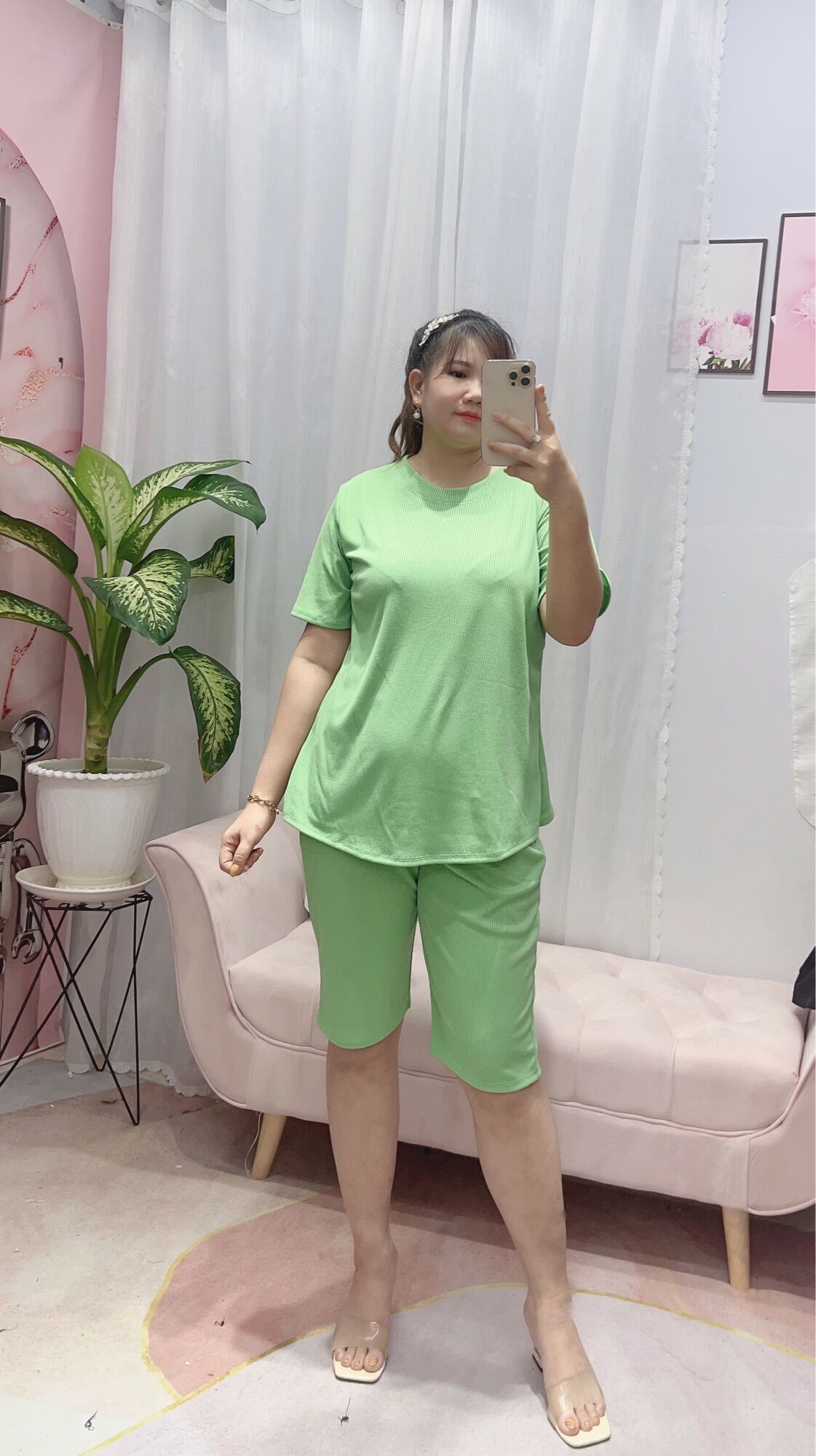 SÉT NGỐ XẺ LƯNG CHẤT THUN GÂN Bigsize 68-95kg