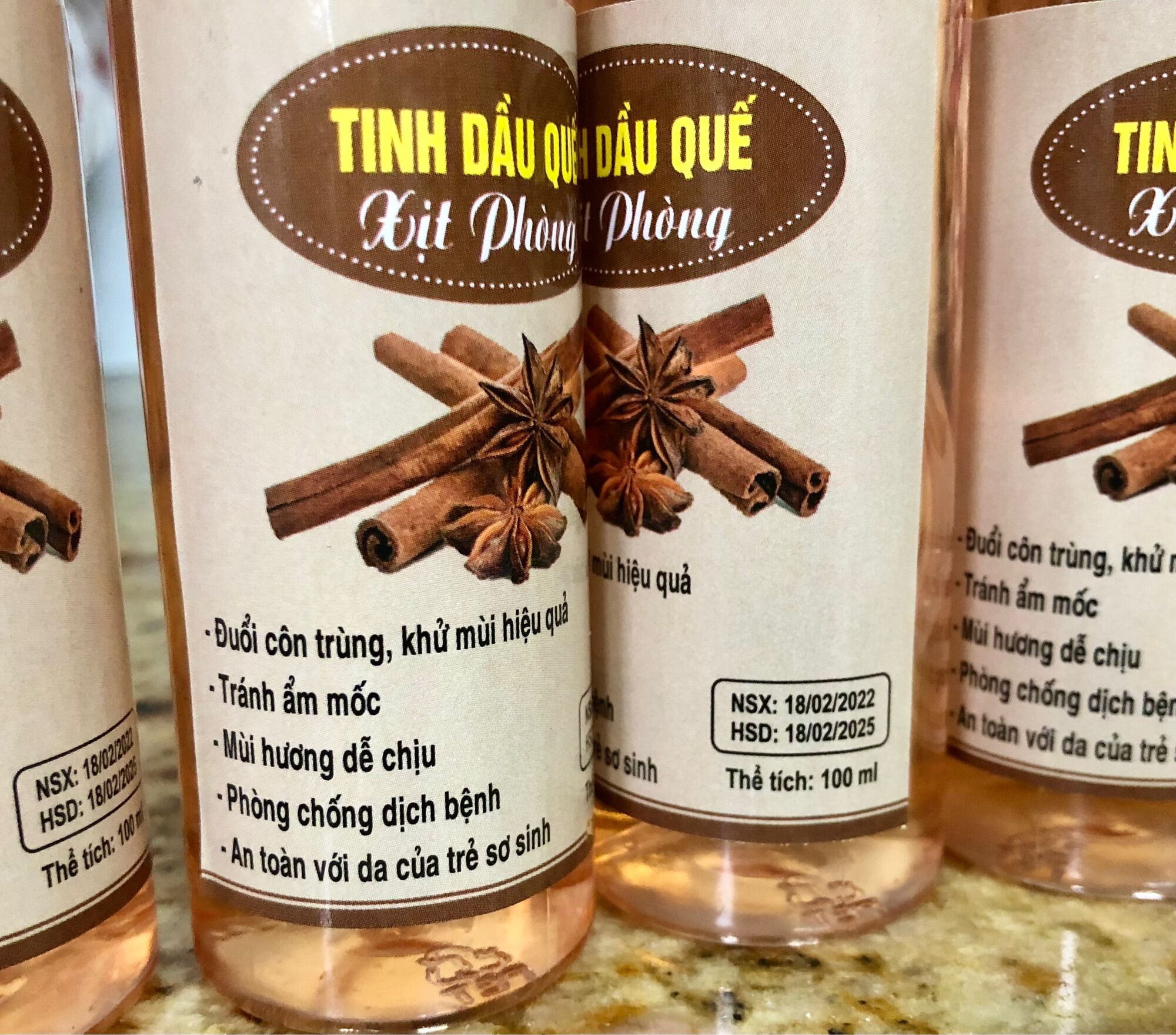 Xịt thơm Phòng Hương Quế(100ml)