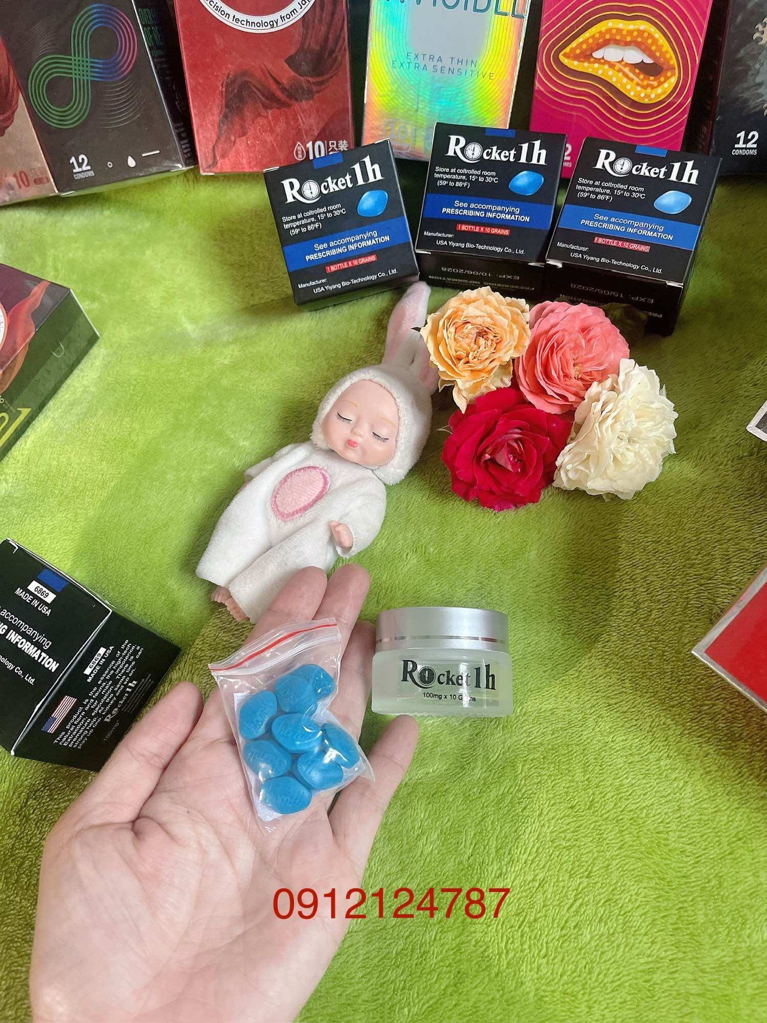 Rocket 1h chính hãng Mỹ - cực mạnh - giá Sock (che tên sp)