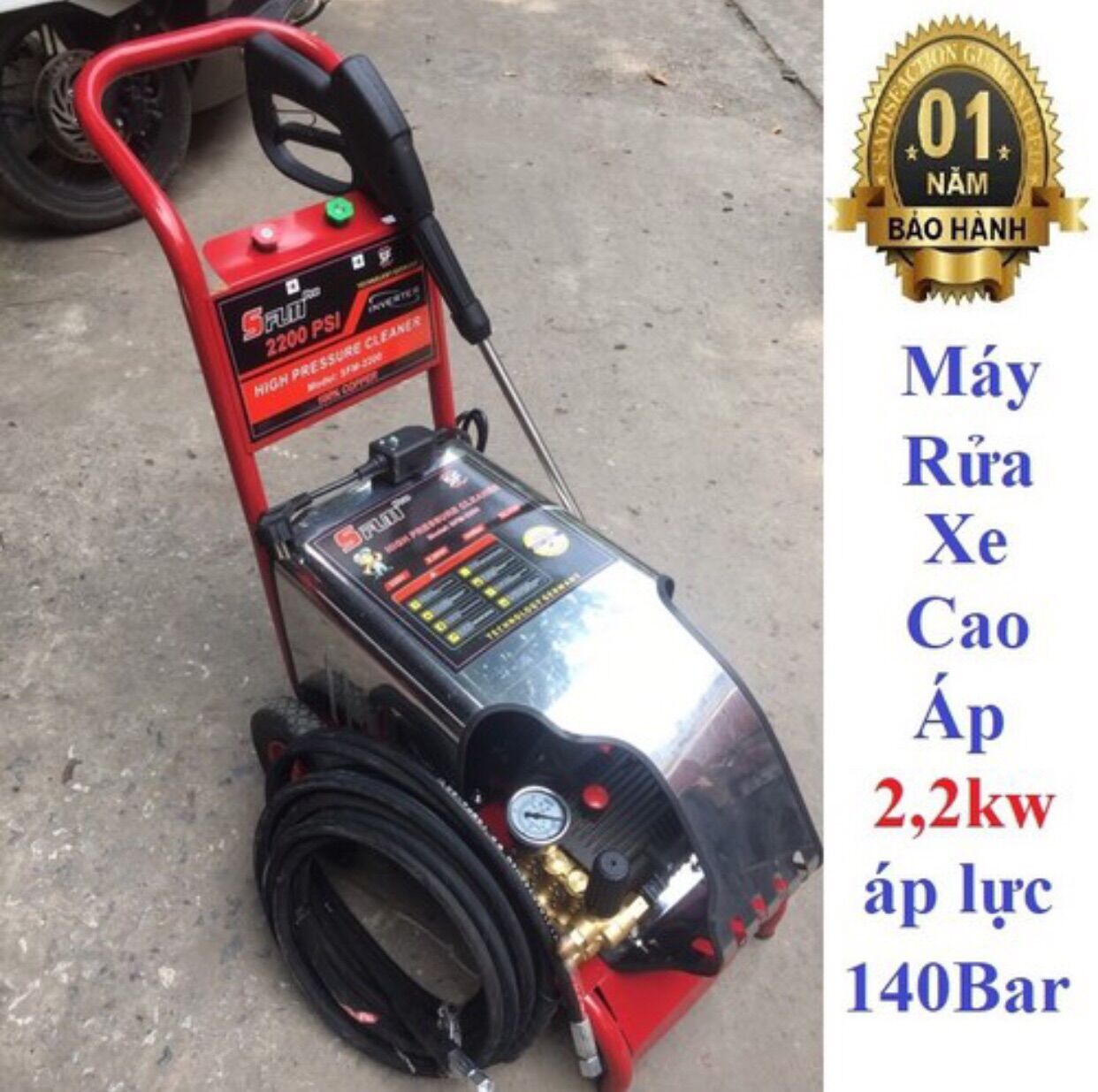 máy rửa xe - máy rửa xe : 2.2 kw - máy rửa xe SAFUN
