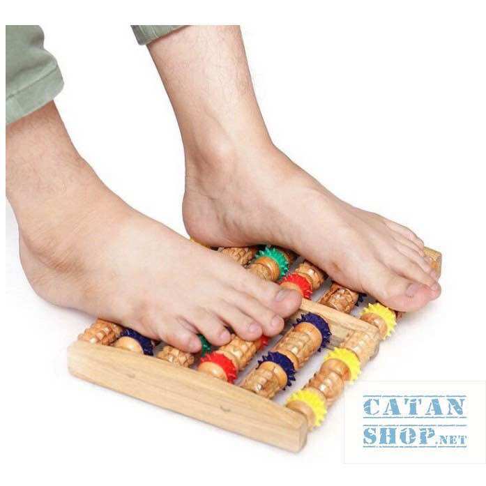Dụng cụ massage chân bằng gỗ