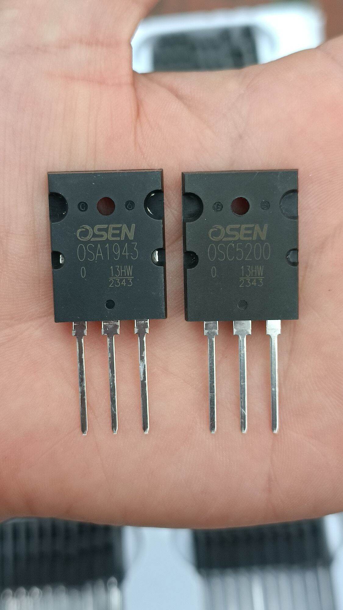 5 Paia (10 Pezzi) Transistor 2SA992 E 2SC1845 Foreveric In Contenitore TO-92