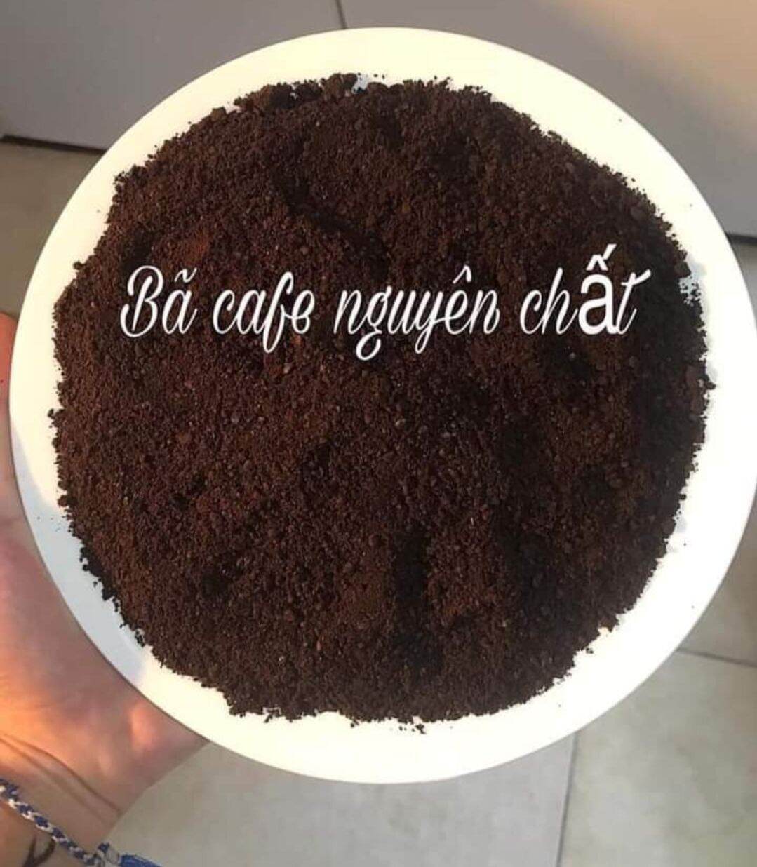 1kg bã cà phê(cafe)đắp mặt tẩy da chết, tắm trắng