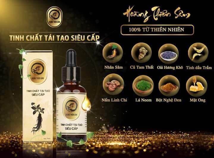 TÁI TẠO DA HOÀNG THIÊN SÂM 30ml