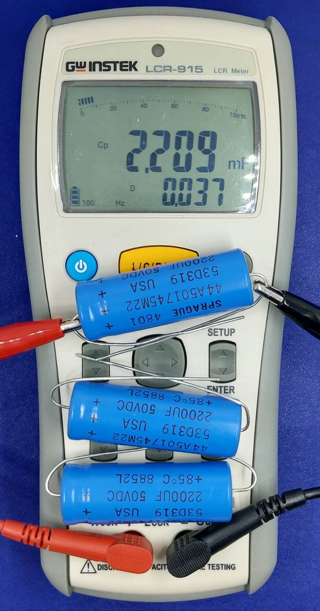 Tụ Sprague 2200uf/50V USA (NOS NIB)