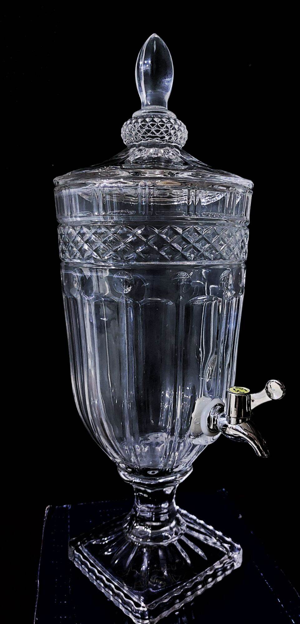 [HCM]Bình thủy tinh cao cấp có vòi ( bình cúp ) 2L 3L 5L