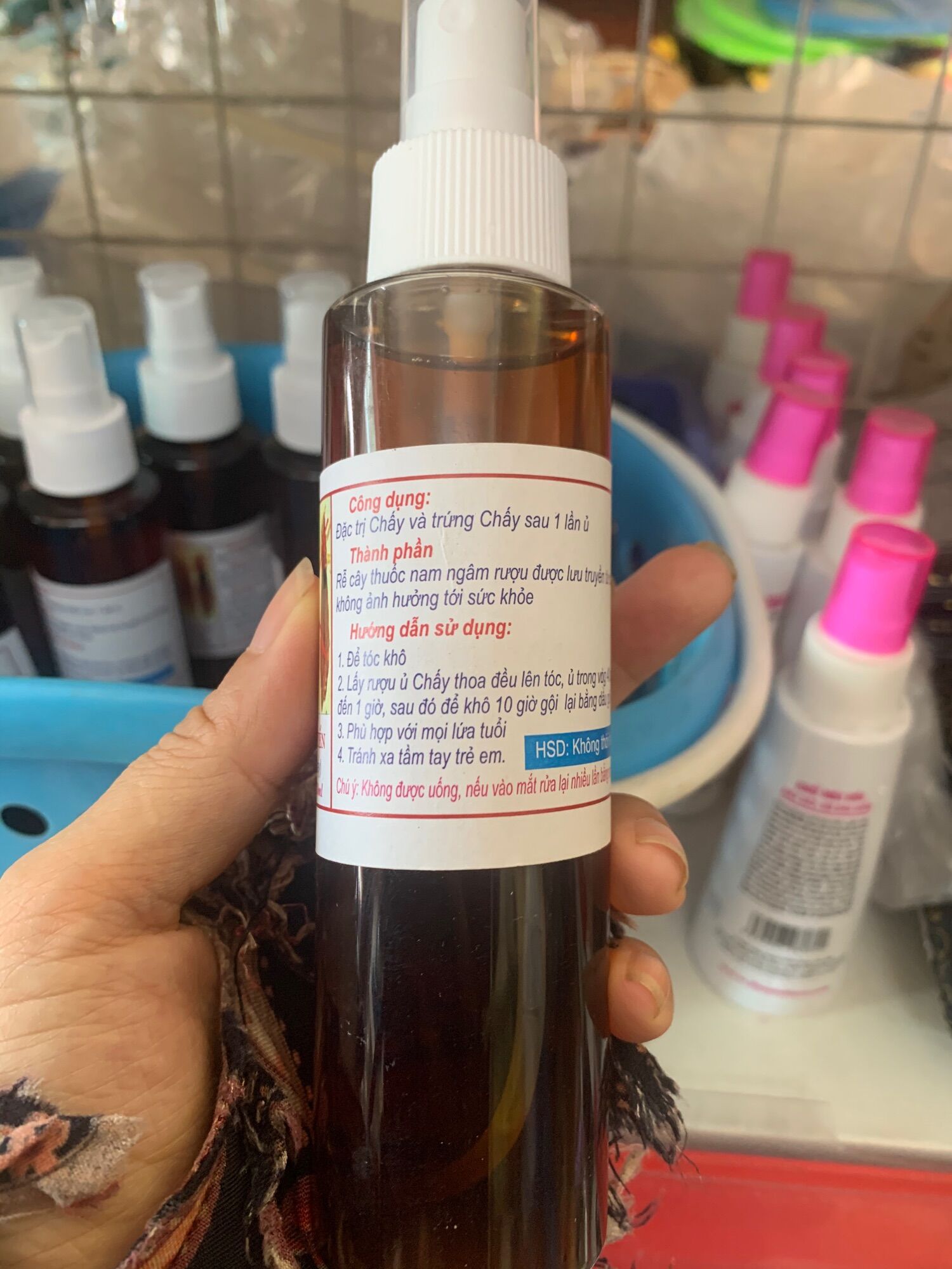 Ủ chấy thảo dược gia truyền
