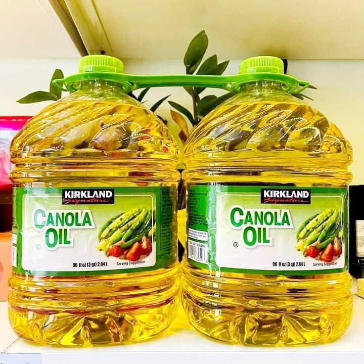Dầu Hạt Cải Kirkland Canola Oil 2,84L Mỹ