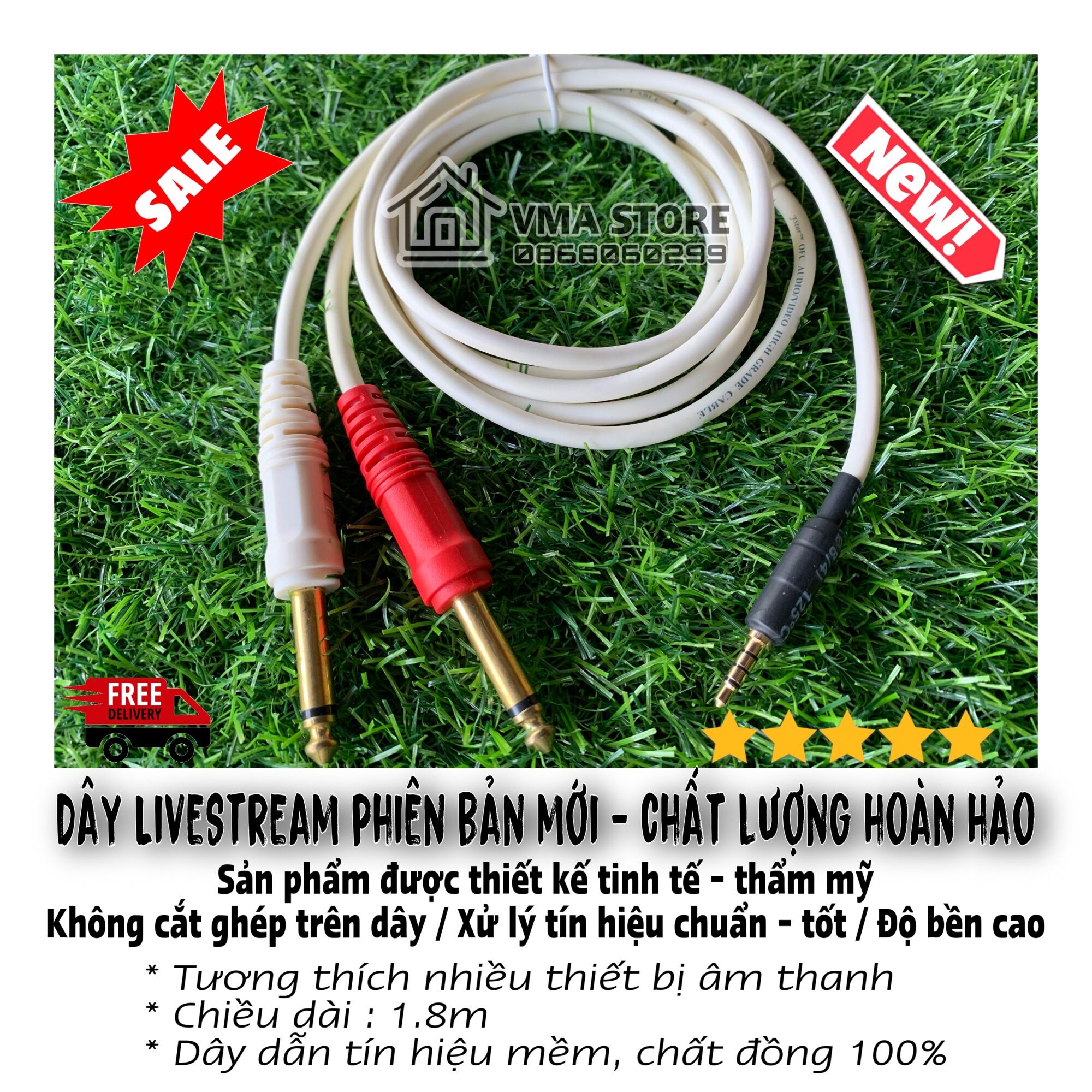 Dây live stream chuyên dùng cho mixer, tương thích tất cả các mixer trên thị trường, sản phẩm mới chất lượng