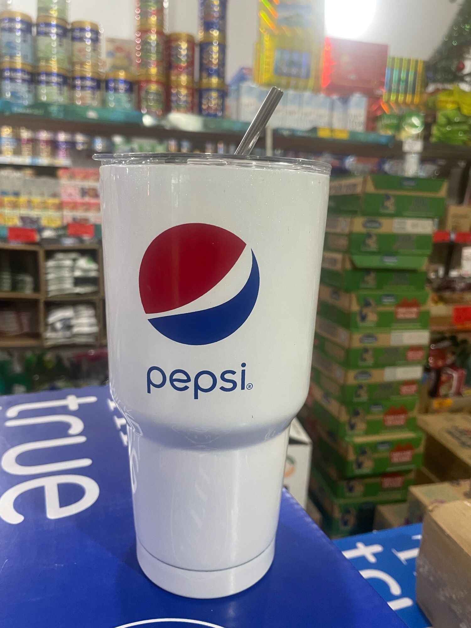 —— Ly inox giữ nhiệt -hkm pepsi