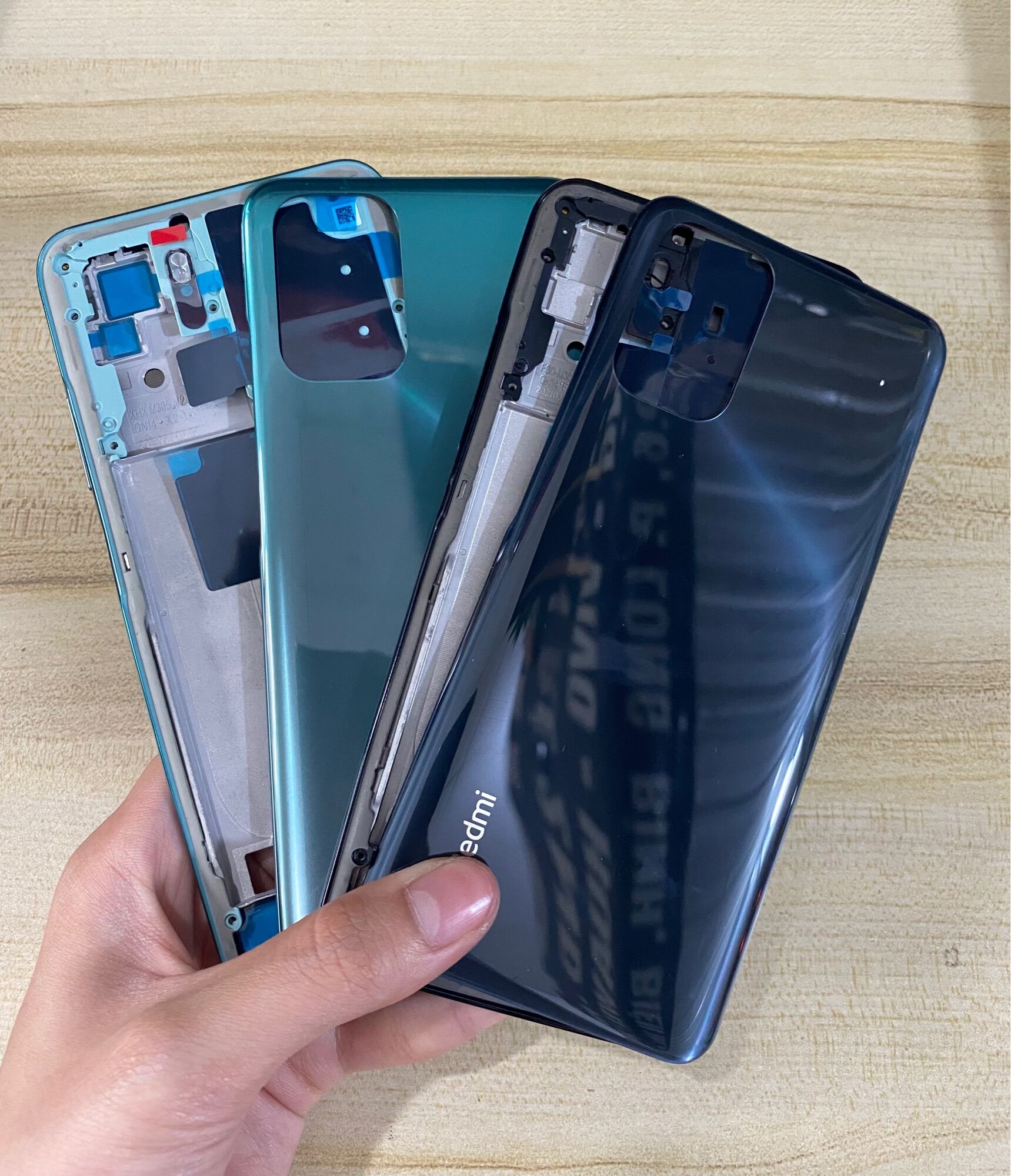 Bộ Vỏ + Sườn Xiaomi Redmi Note 10 ( 4G ) Zin Hàng Cao Cấp. ( Kèm Kính Camera)