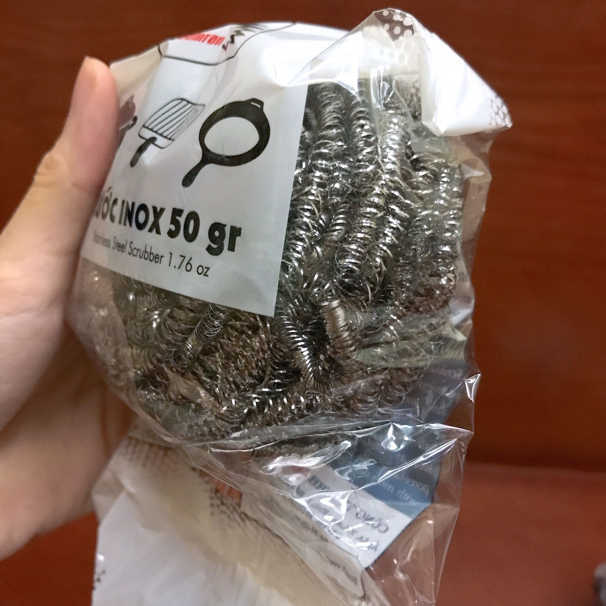 Cước chà nồi Inox Samran