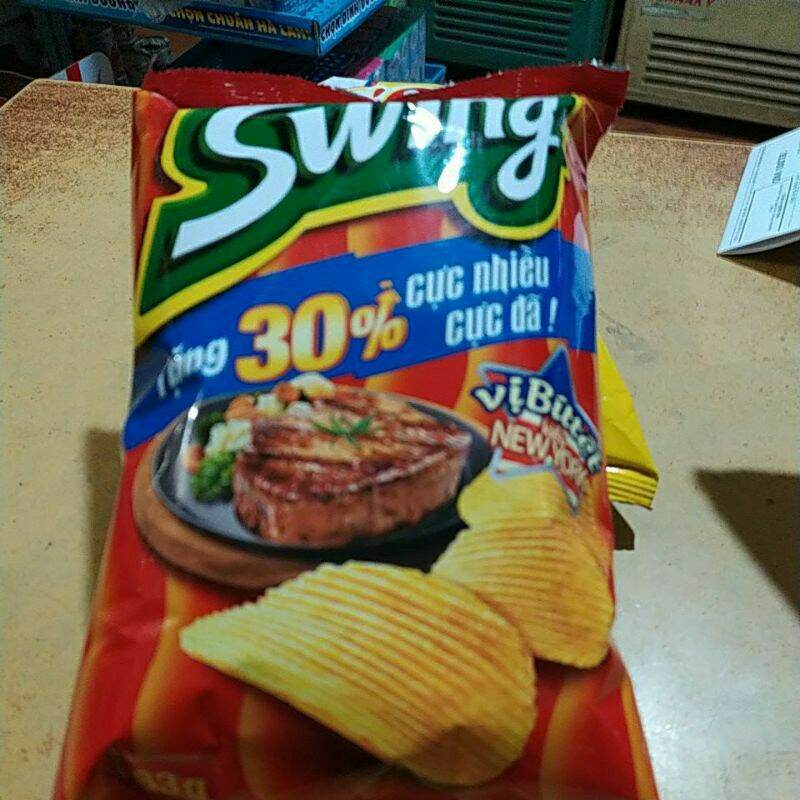 combo 5. gói snack ostar , swing,  đủ vị 63 gam