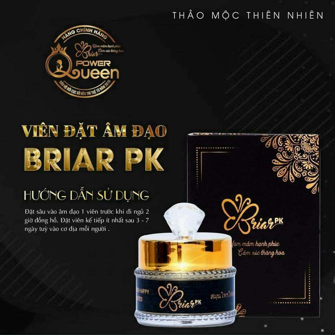 Viên đặt se khít + hồi trinh siêu sạch BRIAR Sản phẩm duy nhất tại Thái