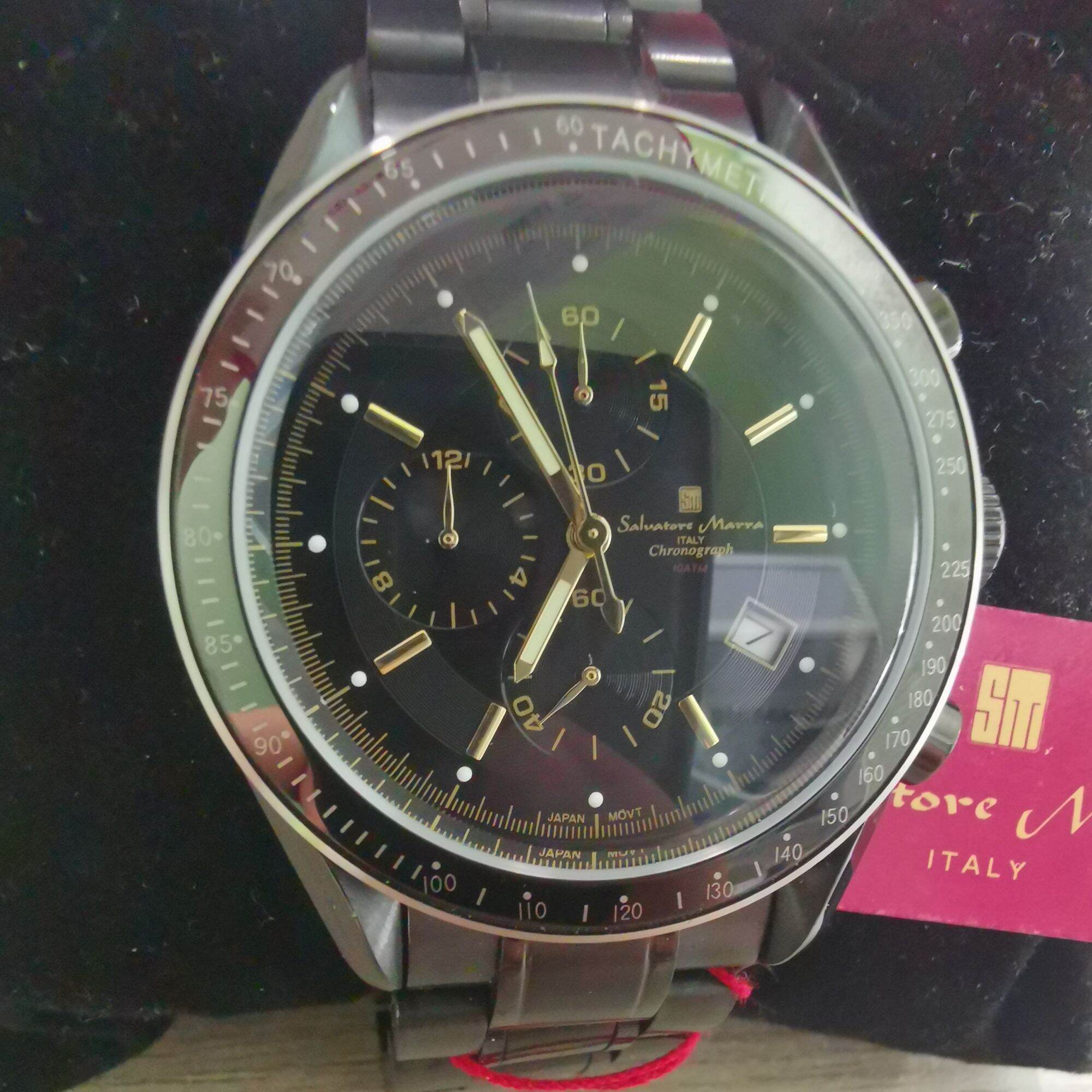 Đồng Hồ Si Nhật Nam _ Salvatore Marra - Chronograph _ ITALY - SM 