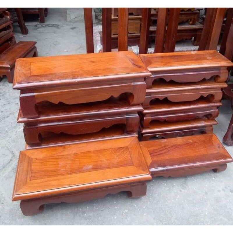 Đế kê khung ảnh thờ gỗ hương