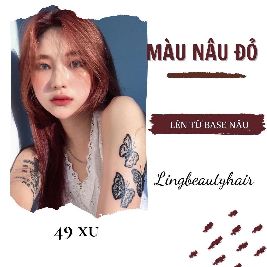 Kem Nhuộm Tóc Hàn Đủ Màu Chưa Có Oxi