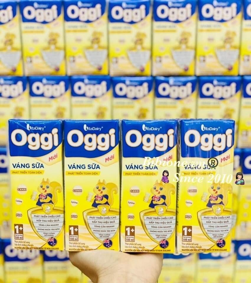 [TRỢ GIÁ ] Thùng Sữa Bột pha sẵn Oggi Ván Sữa 110ml