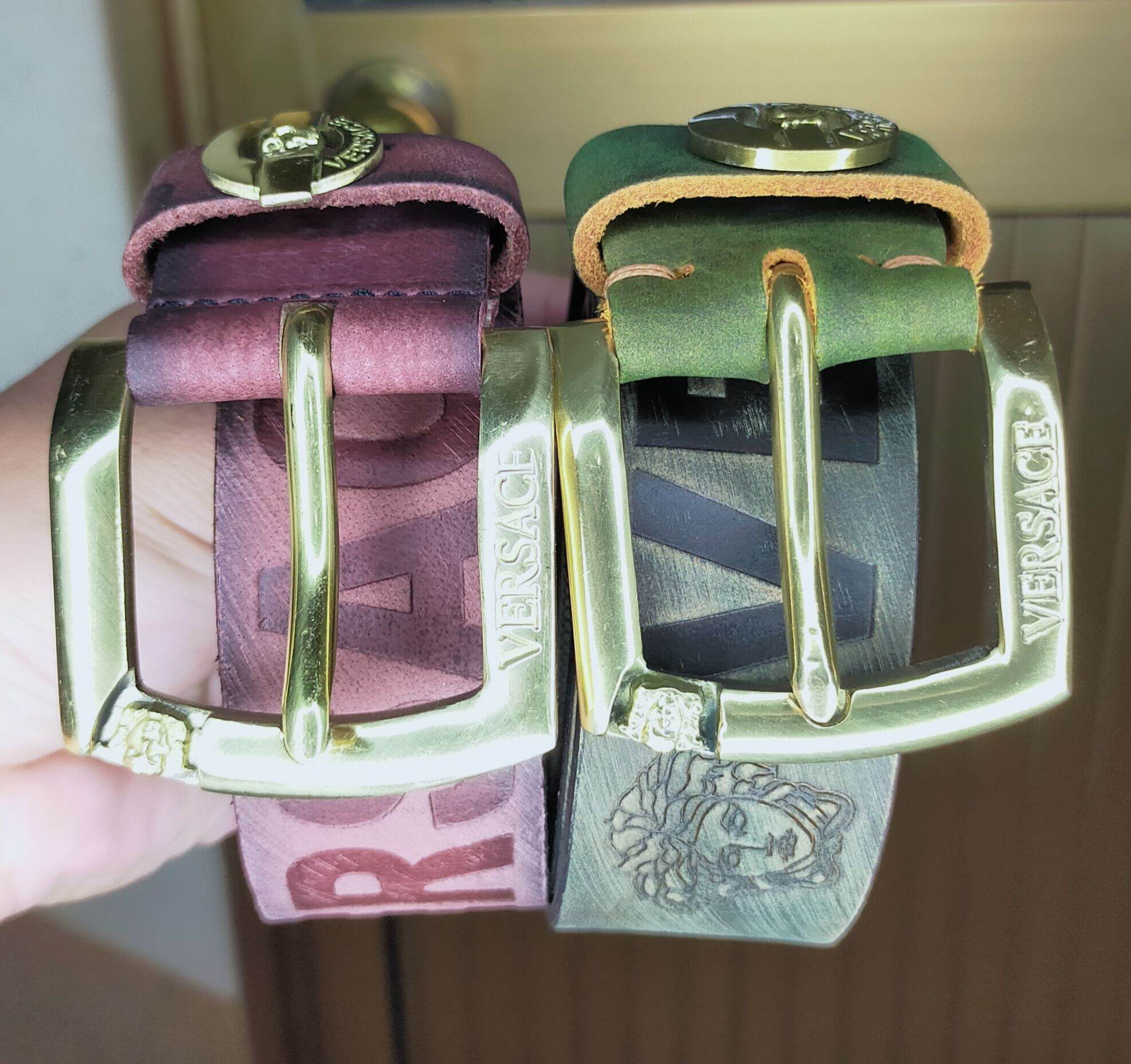 🇺🇸Dây Thắt Lưng Da Bò Versace🇺🇸