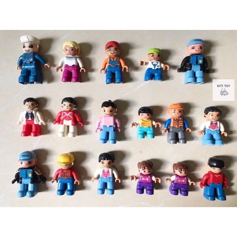 Nhân vật ngừơi, thú phù hợp lắp ráp lego duplo