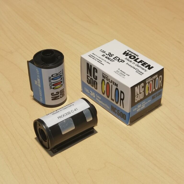 Wolfen NC500 FilmNeverDie Color IRO VIBE YASHICA Phim Quay Màu Fujifilm Sản Phẩm Thiết Bị Văn Phòng Phụ Kiện Quà Tặng