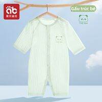 AIBEIDILA | Bodysuit Tay Dài Cotton Sạch Mát Hơi Thở Mùa Hè